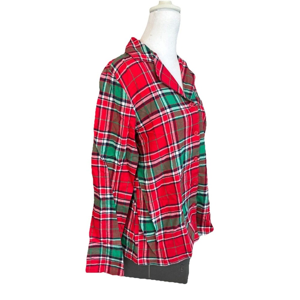 Jammies for your Families Small Plaid 2 Pcs Pajama Set Flannel Pants NWT Women's - Picture 7 of 13